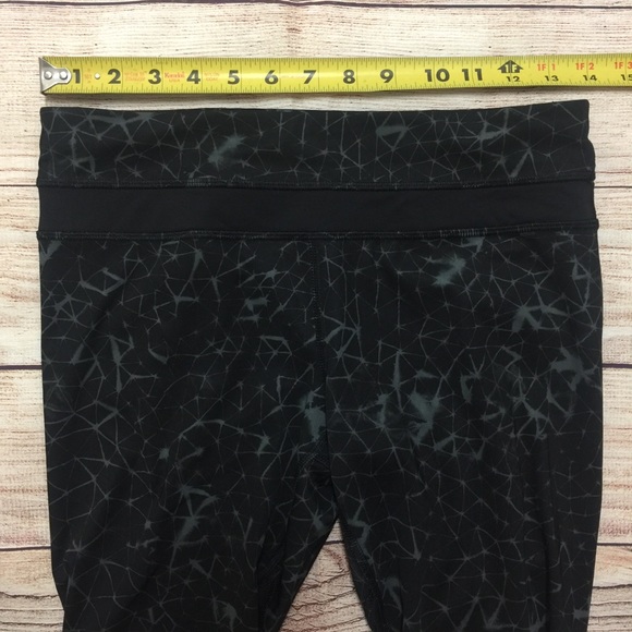 Lululemon Inspire Crop II Star Crushed Coal Black - Picture 6 of 8